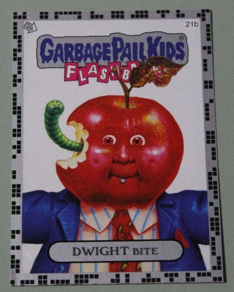 DWIGHT Bite [Silver] #21b 2011 Garbage Pail Kids