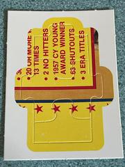 Warren Spahn Puzzle Pieces #46, 47, 48 Baseball Cards 1989 Donruss Diamond Kings Prices
