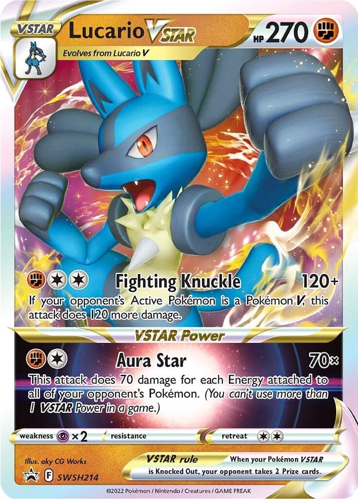 Lucario VStar #SWSH214 Pokemon Promo