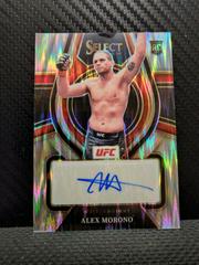 Alex Morono [Flash] Ufc Cards 2022 Panini Select UFC Rookie Signatures Prices