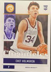 Chet Holmgren [Gold] #1 Basketball Cards 2022 Panini Chronicles Draft Picks Prices