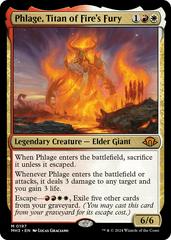 Phlage, Titan of Fire's Fury [Foil] #197 Magic Modern Horizons 3 Prices