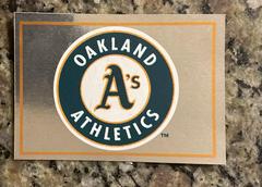 Oakland A’s Team Logo Baseball Cards 1996 Panini Stickers Prices