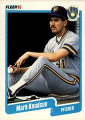 Mark Knudson #327 Baseball Cards 1990 Fleer Prices