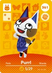 Purrl #361 [Animal Crossing Series 4] Amiibo Cards Prices