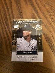 Tommy John #YSL5034 Baseball Cards 2008 Upper Deck Yankee Stadium Legacy 1980's Prices