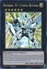 Number 39: Utopia Beyond [1st Edition] YuGiOh The New Challengers Prices