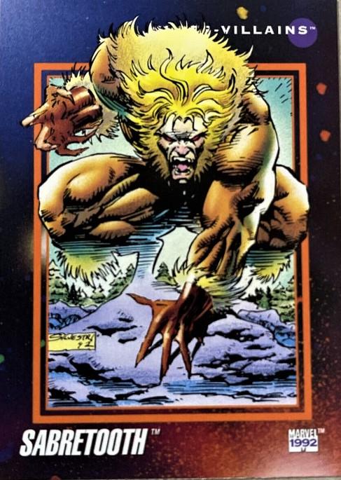 Sabretooth #129 Marvel 1992 Universe