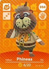 Phineas #304 [Animal Crossing Series 4] Amiibo Cards Prices