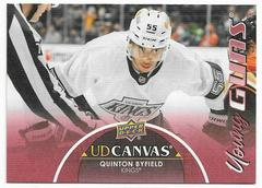 Quinton Byfield Hockey Cards 2021 Upper Deck UD Canvas Prices