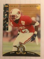 Sam Madison Football Cards 1997 Panini Score Board NFL Rookies Prices