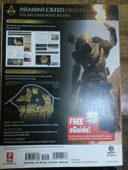 Back Cover | Assassin's Creed Origins [Prima] Strategy Guide