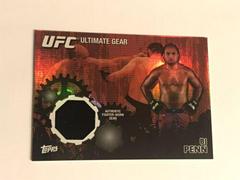 BJ Penn [Onyx] #UG-BP Ufc Cards 2010 Topps UFC Ultimate Gear Relic Prices