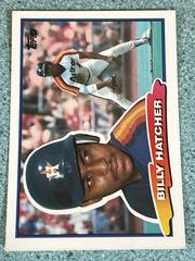 Billy Hatcher #3 Baseball Cards 1988 Topps Big Prices