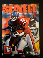 Steve Sewell Football Cards 1992 Skybox Impact Prices