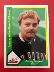 Barney Nugent Baseball Cards 1990 CMC Scranton Red Barons Prices
