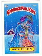 Meltin' ELTON #158a 1986 Garbage Pail Kids Prices
