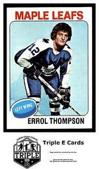Errol Thompson Hockey Cards 1975 Topps Prices
