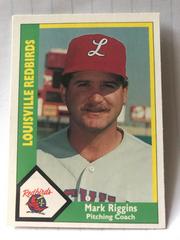 Mark Riggins #28 Baseball Cards 1990 CMC Louisville Redbirds Prices