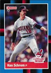 Ken Schrom #501 Baseball Cards 1988 Donruss Prices