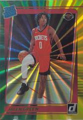 Jalen Green [Green and Yellow Laser] #209 Basketball Cards 2021 Panini Donruss Prices