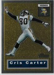 Cris Carter [Retrofractor] #78 Football Cards 2001 Topps Heritage Prices