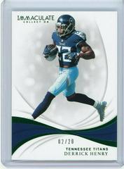 Derrick Henry [Emerald] #96 Football Cards 2019 Panini Immaculate Collection Prices