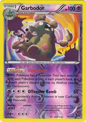 Garbodor Reverse Holo 57 Prices Pokemon BREAKpoint Pokemon Cards