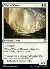 Wall of Omens Magic Commander Prices