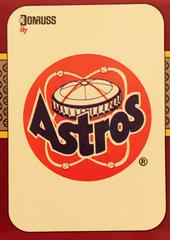 Astros Checklist #250 Baseball Cards 1987 Donruss Opening Day Prices