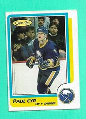 Paul Cyr #200 Hockey Cards 1986 O-Pee-Chee Prices