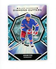 Adam Fox #DC-AF Hockey Cards 2021 Upper Deck Black Diamond Cutters Prices
