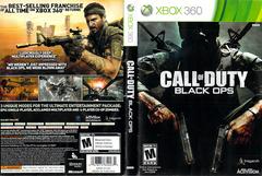 Cover Scan By Canadian Brick Cafe | Call of Duty Black Ops Xbox 360