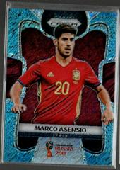 Marco Asensio [Blue Shimmer] Soccer Cards 2018 Panini Prizm World Cup Prices