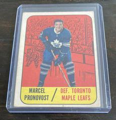 Marcel Pronovost Hockey Cards 1967 Topps Prices