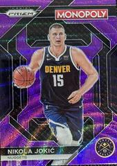 Nikola Jokic [Purple Millionaire Shimmer] #PS1 Basketball Cards 2023 Panini Prizm Monopoly All-Star Prices