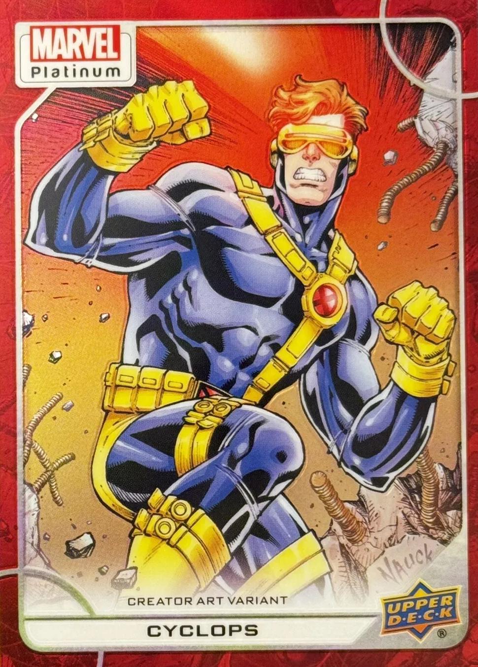 Cyclops [Creator Art Variant Red Rainbow] #60-V Prices | Marvel 2023 ...