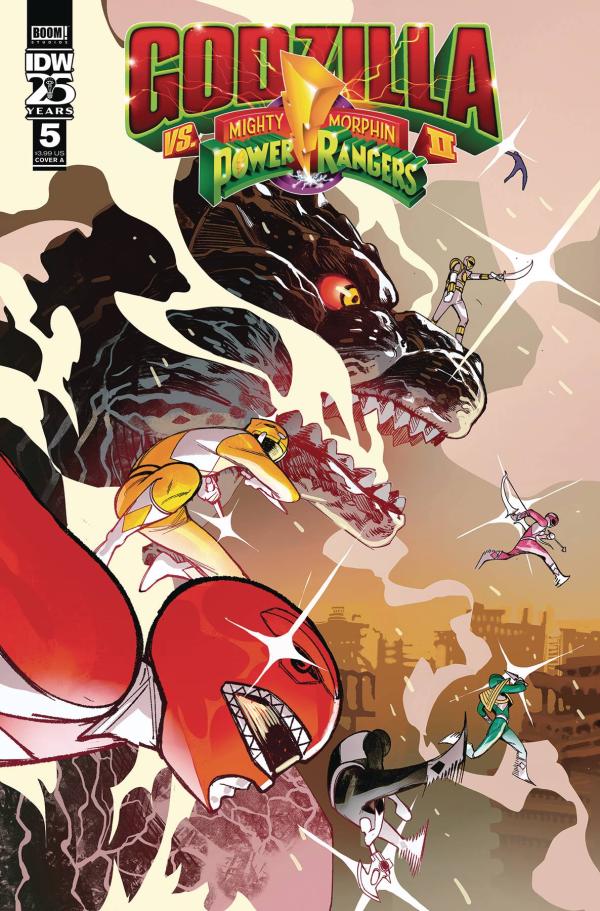 Godzilla vs. the Mighty Morphin Power Rangers II #5 (2024) Comic Books Godzilla vs. the Mighty Morphin Power Rangers II