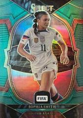 Sophia Smith [Green] #70 Soccer Cards 2022 Panini Select FIFA Prices