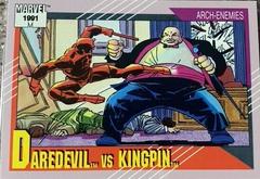 Daredevil vs. Kingpin Marvel 1991 Universe Prices