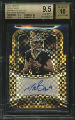 Drew Brees [Gold Prizm Die-Cut] Football Cards 2020 Panini Select Signatures Prices