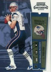 Tom Brady [Autograph] #144 Football Cards 2000 Playoff Contenders Prices