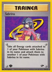 Sabrina [1st Edition] #110 Pokemon Gym Challenge Prices