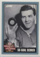 Maurice Richard Hockey Cards 1992 Score Canadian Prices