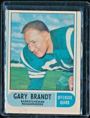Gary Brandt Football Cards 1968 O Pee Chee CFL Prices