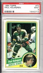 Paul Holmgren #74 Hockey Cards 1984 Topps Prices