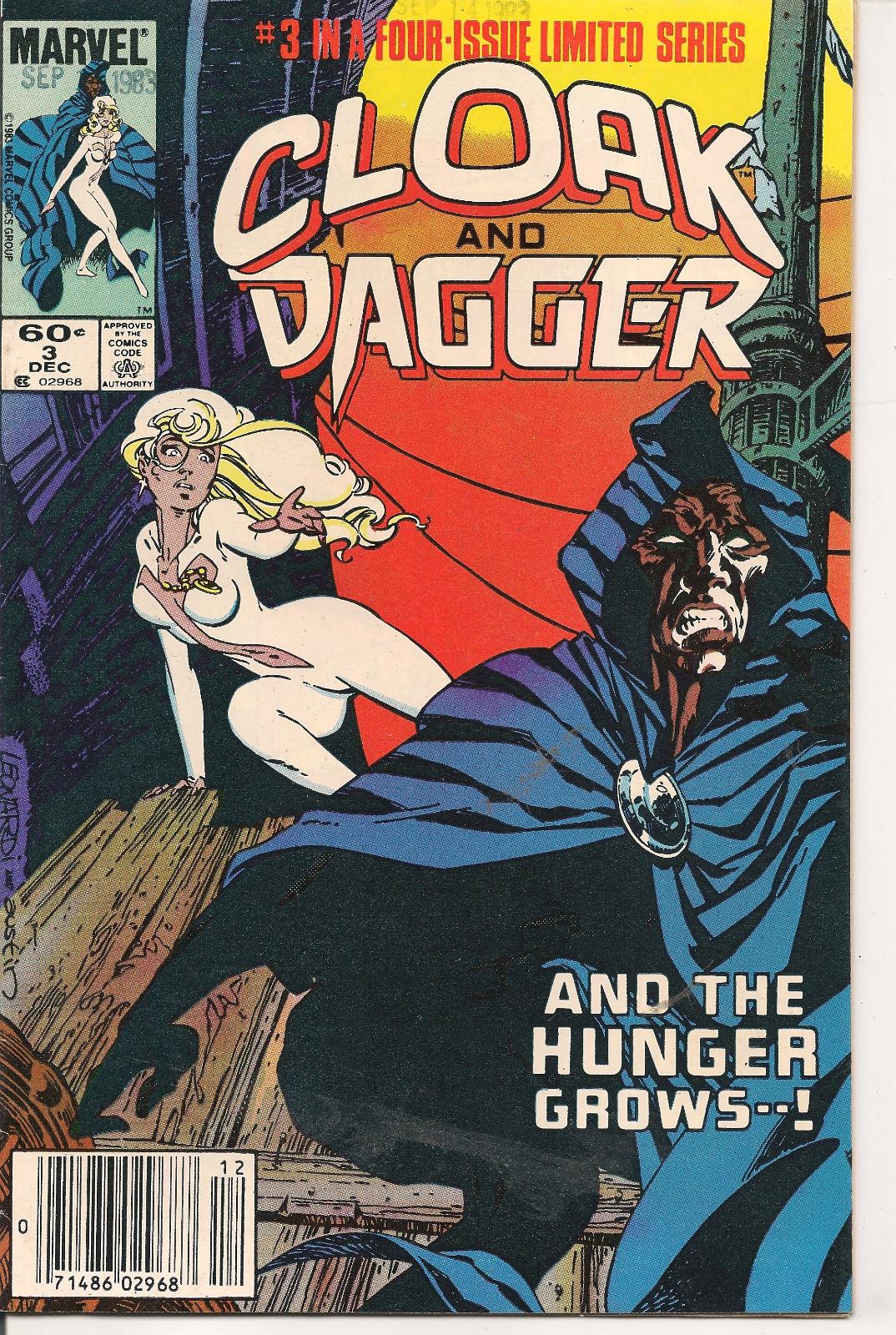 Cloak And Dagger [Newsstand] #3 (1983) Comic Books Cloak and Dagger