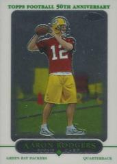 Aaron Rodgers #190 Football Cards 2005 Topps Chrome Prices