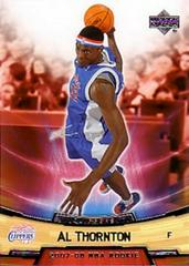 Al Thornton #24 Basketball Cards 2007 Upper Deck Rookie Box Set Prices