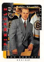 Jon Rohloff #207 Hockey Cards 1996 Pinnacle Be a Player Prices